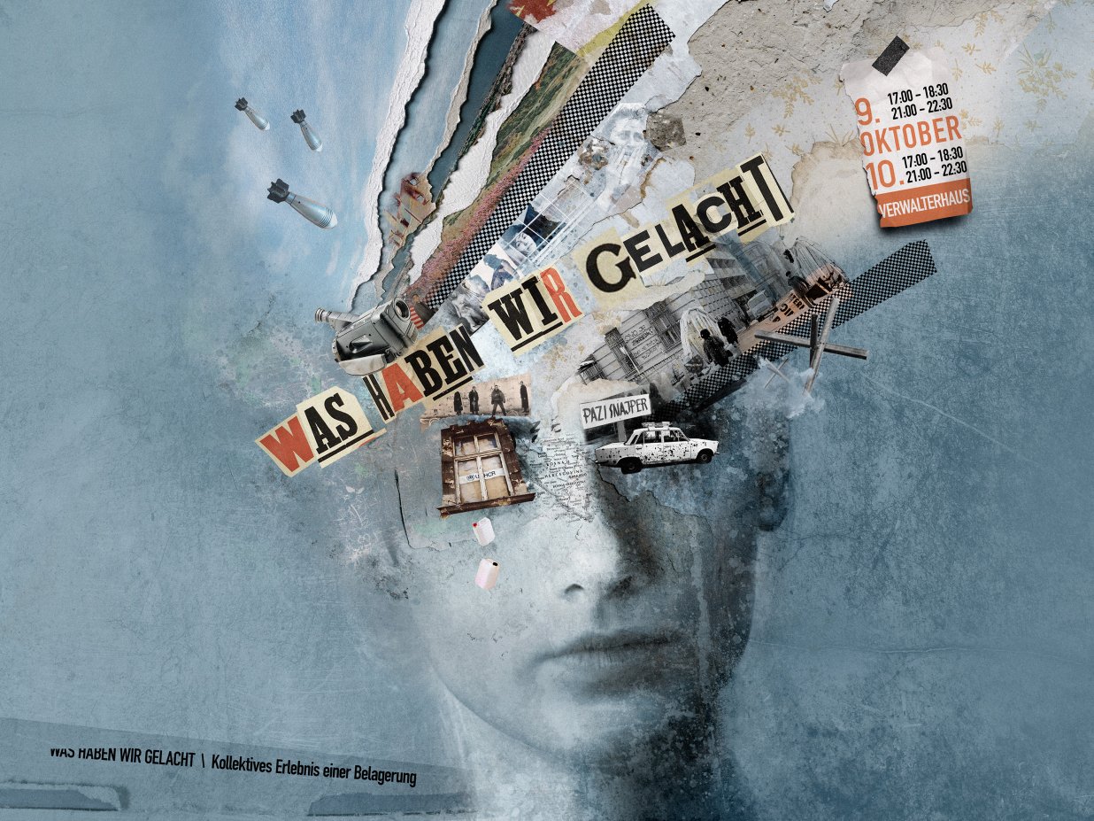 Plakat "Was haben wir gelacht"