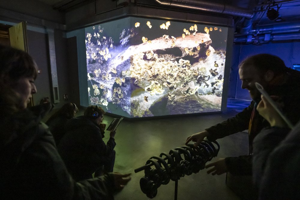 Choir of Kin &ndash; Lichenography von Transformative Narratives (Tony Wagner &amp; Lena Kuzmich) | © Bernd Brundert